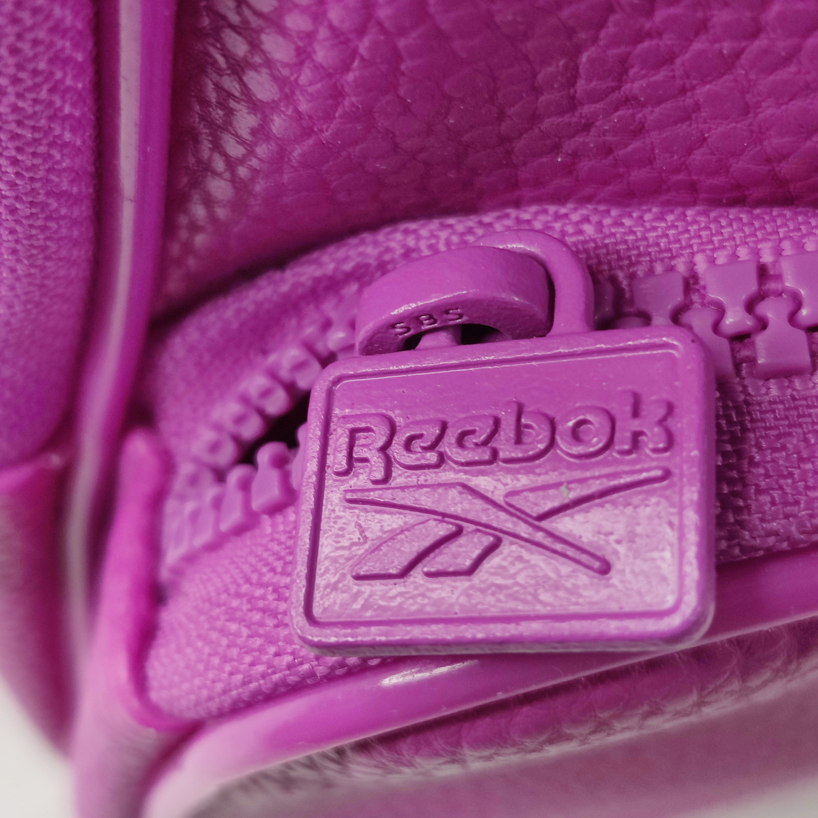 reebok mini backpack adjustable nylon purple fake… - image 6