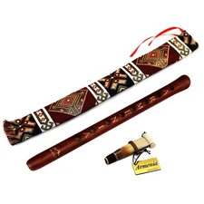 Armenian DUDUK Armenia engraved with one Reed Apricot Wood Woodwind GIFT Flute 
