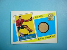 2001/02 TOPPS ARCHIVES AUTHENTIC ARENA SEAT NHL HOCKEY CARD AS-GHA GLENN HALL NM