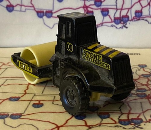 Vintage 2000 Maisto Tonka - Pavement Roller - Stone Crusher - Picture 7 of 12