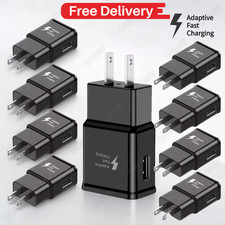 USB Fast Charger Adaptive Block Power Adapter For Samsung S8 S9 S10 20 21 22 Lot