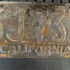 1936 CALIFORNIA LICENSE PLATE 6J737 — photo 4