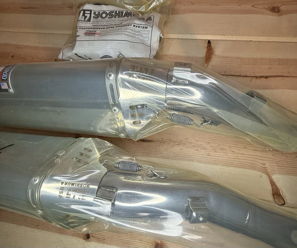 Suzuki GSXR 1000 YOSHIMURA TRC-D 2009-2011 doble escape antideslizante Foto 4 de 4