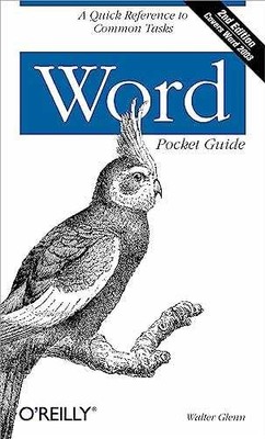 Word Pocket Guide: A Quick Reference to - Paperback, by Glenn Walter - Very Good