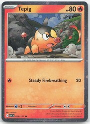 Tepig (Cosmos Holo) 029/217 Miscellaneous Cards & Products
