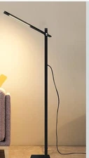 KS Kingstar Flooring Floor Lamp Black Minimalist Industrial Modern Design LED
