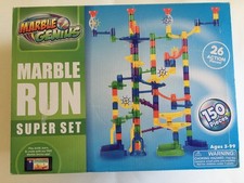 Marble Genius Marble Run Super Set - 150 Pieces New In Box Ages 3-99