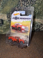 Hot Wheels 2018 CHEVY SILVERADO 7 burnt red CHEVROLET TRUCK 100 Years