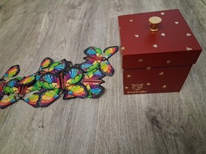 RARE! SEND A CAKE EXPLOSION GIFT BOX W/butterflies ONLY!! CREATE YOUR OWN! B-day