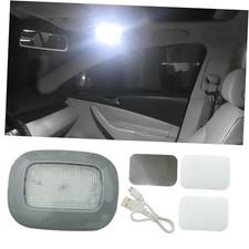 Car Interior Ceiling Roof Lights, Car Dome Light, USB Rechargeable Car Gray