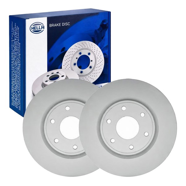 2X Hella Bremsscheiben 358Mm Vorne Passend FüR Nissan Patrol 56098PRO-image