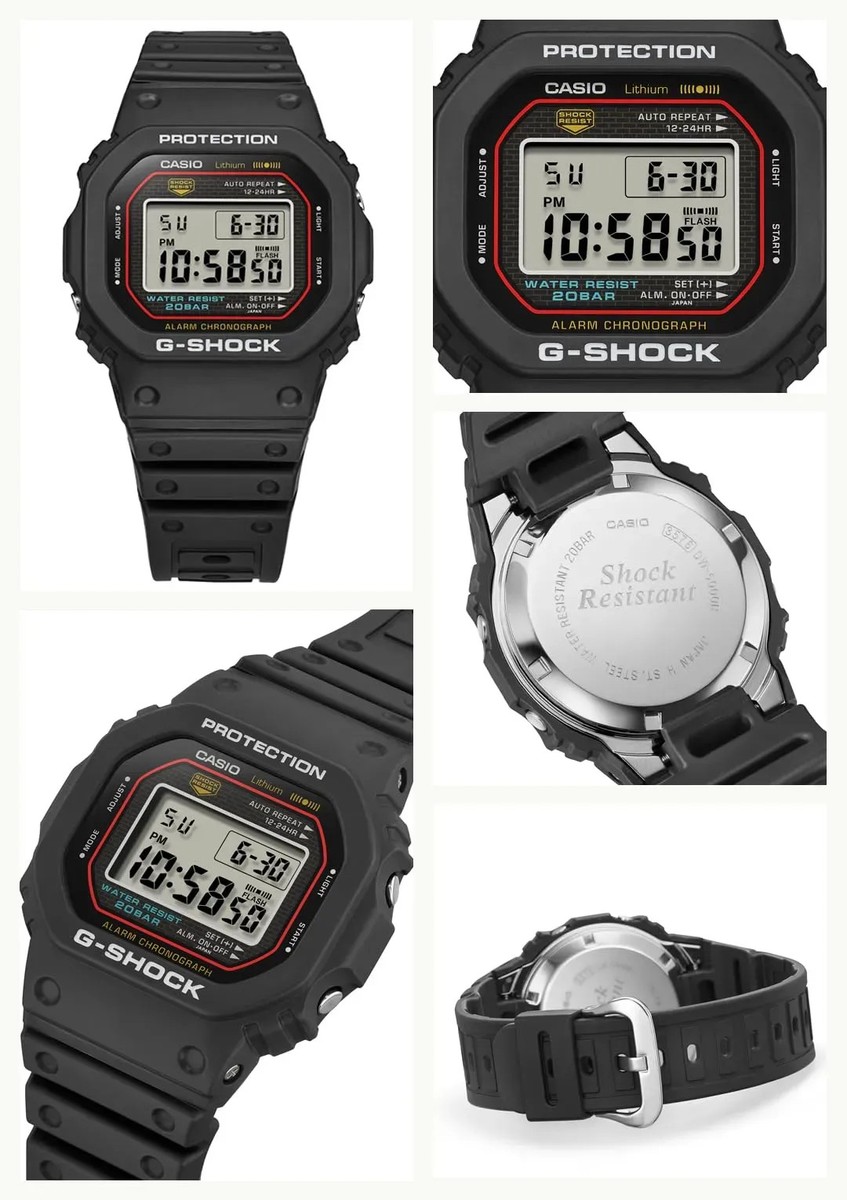 Japan NEW Casio G-SHOCK DW-5000R-1AJF Men's Watch G-SHOCK Revival