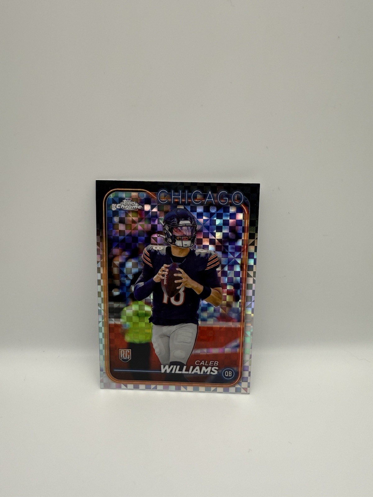 2024 Topps Chrome Base X-Fractor #202 Caleb Williams - Bears