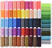 Sewing Threads Kits, All Purpose 60 Color Spools Polyester Thread 60