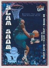 NBA RICKY DAVIS 2000 01 Fleer SKYBOX Ultra Basketball Slam Show 5 OF 10 SS RARE