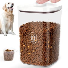 10Lbs/10.57Qt Airtight Dog Cat Food Storage Container and Dog Treat Container...