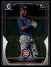 2023 Bowman Chrome Angel Cepeda Prospects