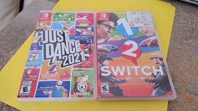 Just Dance 2021  and Switch 1 2 Nintendo Switch