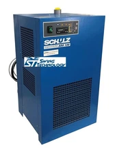 SCHULZ 150 CFM REFRIGERATED COMPRESSED AIR DRYER, 30HP & 40HP COMPRESSORS, 115V