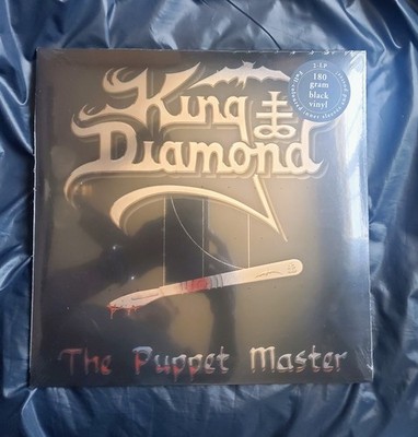KING DIAMOND THE PUPPET MASTER COLLECTORS BLACK VINYL 2-LP POSTER 2013