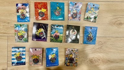 Pokemon Center Logo Pin Badge Taipei Tokyo Osaka Kyoto Japan