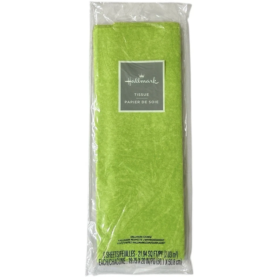 10 Hallmark Tissue Papers, Dimensions: 19.75" W x 20" H - Image 3 of 4