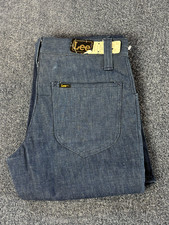 Vintage New Lee Flare Bell Bottom Light Denim Pants 28" x Long                   