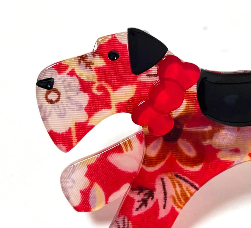 RARO FIRSTWILDER RUN SCOTTIE, ¡CORRE! Broche Louisa Camille lanzamiento 2013 Foto 4 de 4