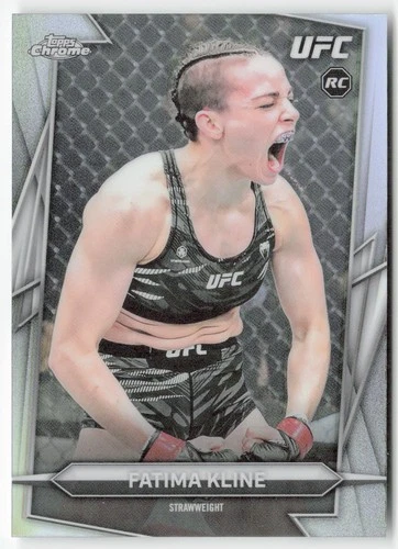2026 Topps Chrome UFC #158 Fatima Kline Refractor