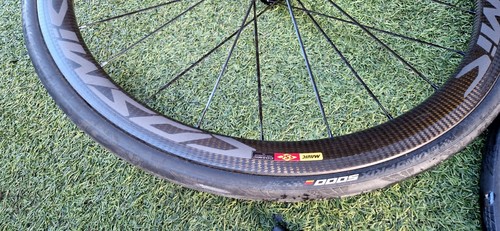 Mavic Comic Pro SL 45mm Carbon Tubeless Clincher wheels Set - Picture 4 of 14