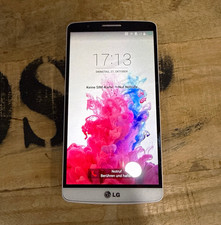 LG G3 D855 Smartphone Silber Android ohne SIM (Notrufe)