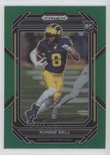 2023 Panini Prizm Draft Picks Green Prizm Ronnie Bell #199 1ls8