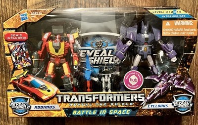 Transformers Reveal The Shield Rodimus Cyclonus w/ Nightstick Hasbro MISB Sealed