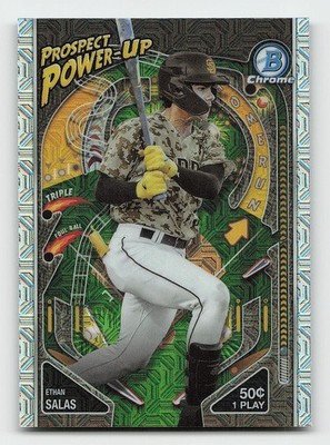 2024 Bowman #PP-11 Ethan Salas Prospect Power-Up Mojo Refractors