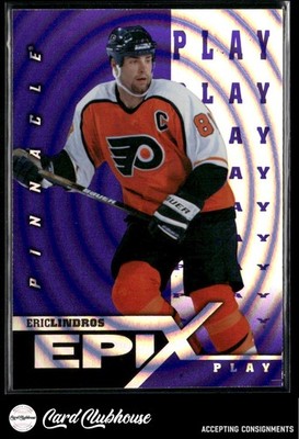 1997-98 Pinnacle Epix Play Purple #E13 Eric Lindros