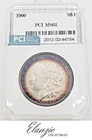 1900 Morgan Silver Dollar Toned Rim
