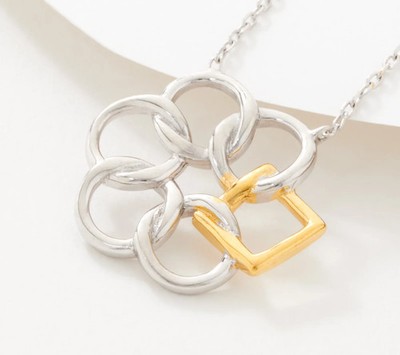 Embrace The Difference Classic 18'' Sterling Silver Necklace