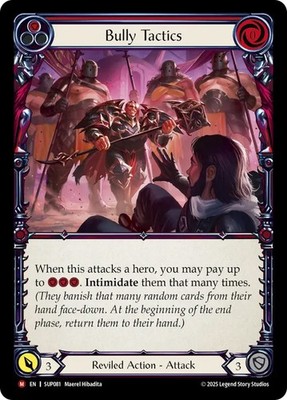 FAB   Bully Tactics  - Super Slam Card # 081