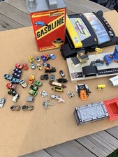 Vintage 1989 Galoob Micro Machines Gas Can Playset 28 Cars Plus A Lot Extras