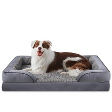Orthopedic Large Dog Bed Waterproof Washable EggCrate Foam, Nonskid