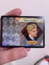 2001 HARRY POTTER TCG BASE SET HOLO FOIL RARE CARD 2/116 DRACO MALFOY LP