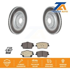 Front Coated Disc Brake Rotors And Ceramic Pads Kit For Volvo XC40 KGT-102818