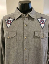 Tennessee Titans NFL x Darius Rucker Collection Fanatics Men's XL Gray Chambray