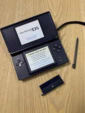 Nintendo DS Lite Navy Blue Console Excellent Condition Japan Tested