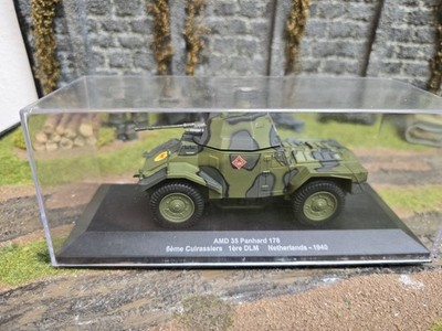 IXO AMD 35 Panhard 178 Niederlande 1940 WW11 Fahrzeuge Maßstab 1:43 #BD5