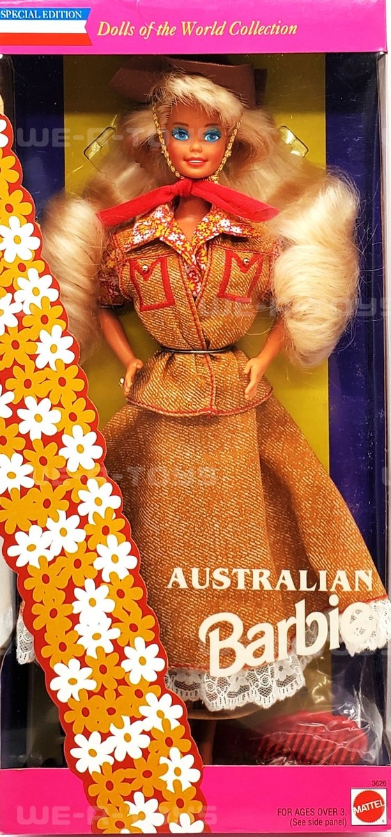 Australian Barbie Dolls of the World Special Edition 1992 Mattel