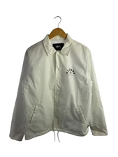 STUSSY x SOPHNET. Nylon Jacket, Medium, Nylon, White, SOPH-156196