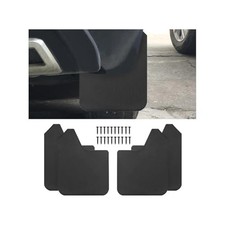 Carbon Fiber Car Mud Flaps Splash Guards, 4PCS Bendable Carbon Fiber Black