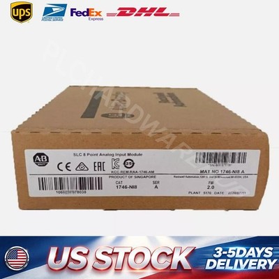 1Pc Allen-Bradley 1746-NI8 SER A SLC 500 Analog Input Module 1746NI8