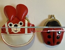 NEW Mini Coin Wallet / Satchel - Ladybug + Animal